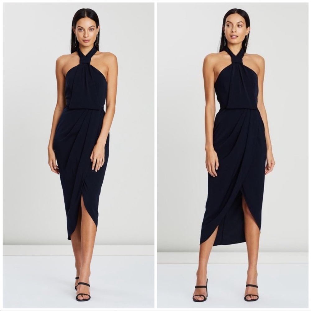 Shona Joy Knot Draped Dress